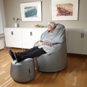 Protac Sensit Straight Chair Massage & Vibration Size Over 180cm, Seat Height 17"