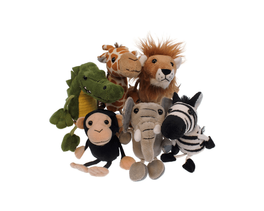 African Animals - Finger Puppets