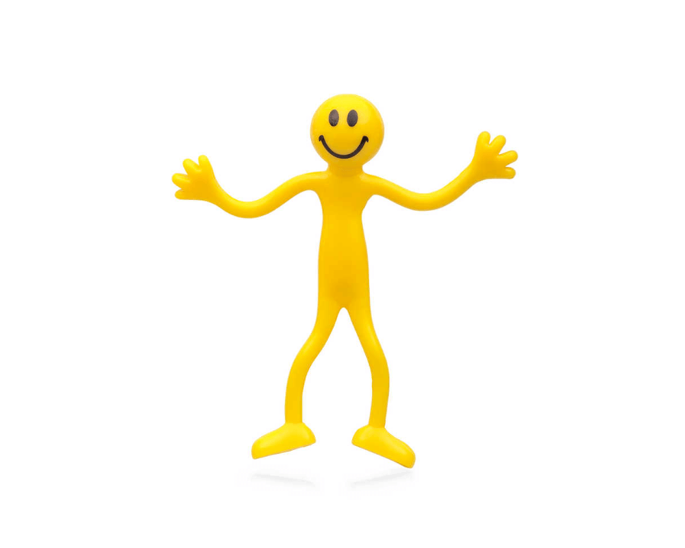 Yellow Bendable Smiler