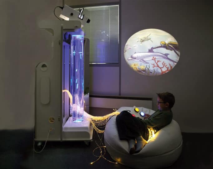 Boy with Sensory Voyager