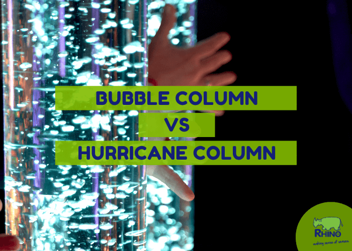 Bubble Column vs Hurricane Column