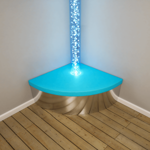 Bubble Tube Podium - Quadrant