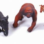 Soft Rubber Jungle Set Sensory Toys Size Elephant Size: 20cm