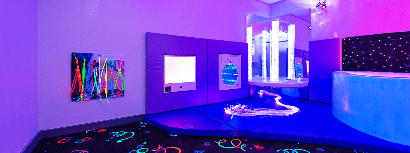 sensory room on a budget Rhino Sensory
