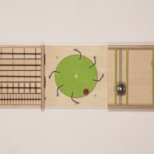 Acoustic Perception Tactile Wall Set A Multi-Sensory Equipment Size 90 x 30cm