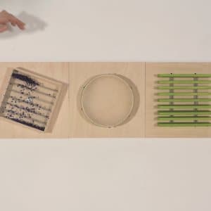 Acoustic Perception Tactile Wall Set B Multi-Sensory Equipment Size 90 x 30cm