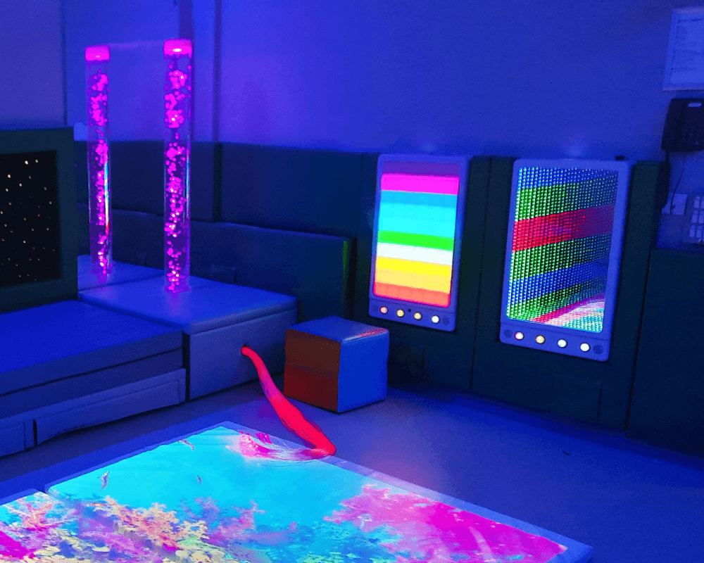 Sensory Room with Deluxe Wall Panels