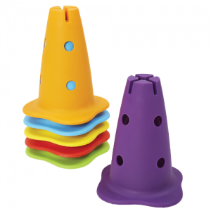 Obstacle Course Cones Activity Trails Size H285.5 x W210mm