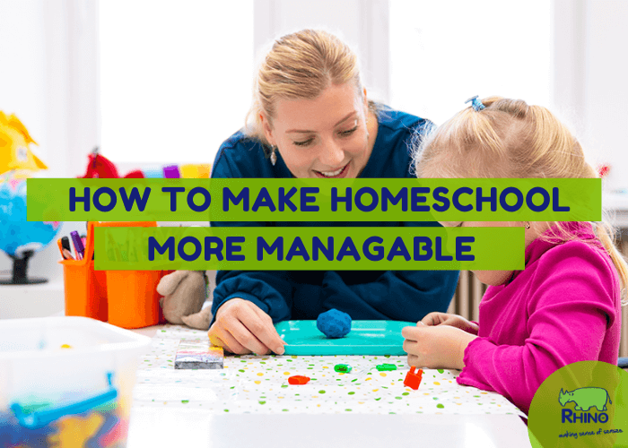 Make Homeschool More Manageable