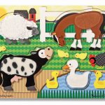 Farm Animals Touch & Feel Puzzle Developmental
