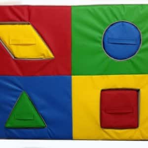 Softplay Shape Matching Mat Floor & Wall Padding Size 130 x 90 x 15cm