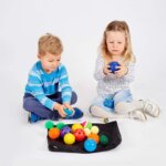 Children exploring their senses with the Sensory Ball Pack