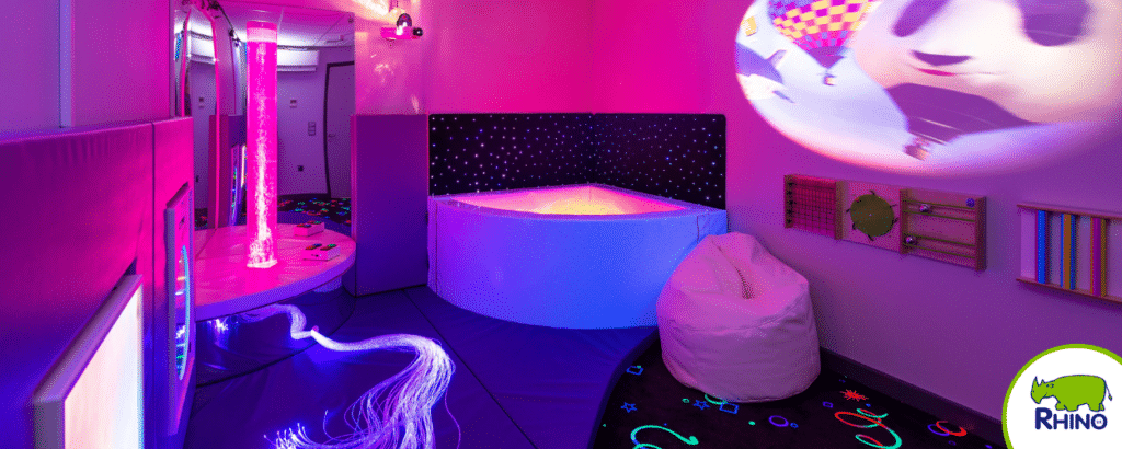 Calming multisensory room