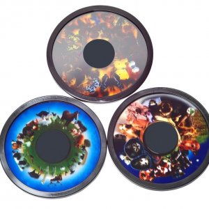 Animal Magnetic Effect Wheel Set B Multi-Sensory Equipment Size 6"