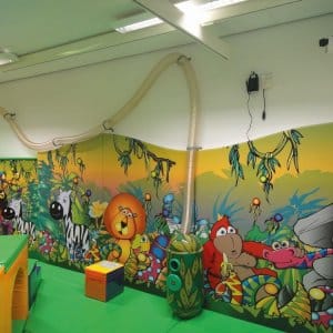 Printed Wall Padding Floor & Wall Padding