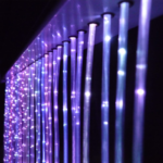 Rotating Wall UV Fibre Optic Curtain
