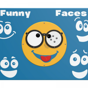 RotoGen Funny Faces Play Panel Community Areas Size 120 x 80cm