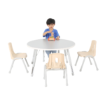 Round Table for Sensory Play