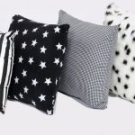 Black & White Cushions Beanbags & Large Cushions Size 40cm