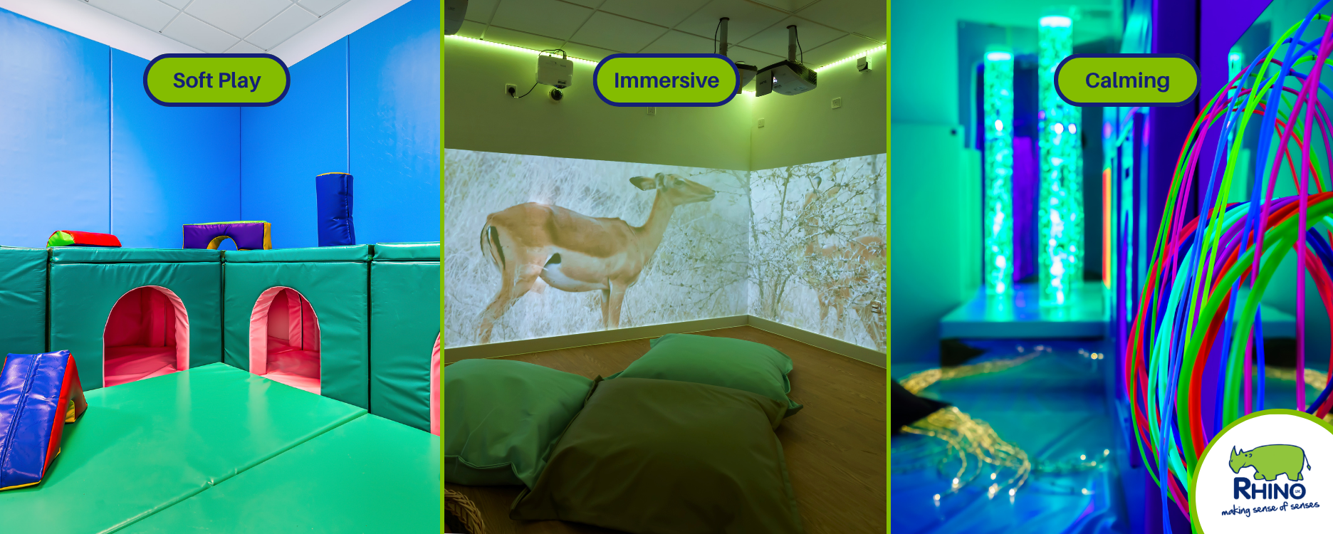 Soft play, immersive and calming sensory rooms at St Crispin's School in Edinburgh