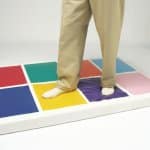 Musical Squares Activity Trails Size Floor Pad: 140 x 90 x 8cm Wall Panel: 112 x 57 x 8cm