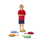 Young boy explores his senses with the Tactile Disks