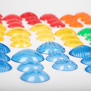 Transparent Tactile Shells
