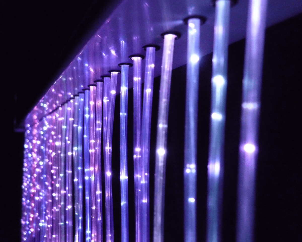 UV Fibre Optic Curtain