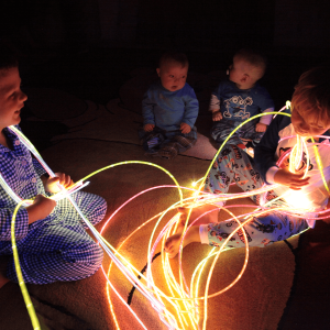 UV Fibre Optic Side Glow