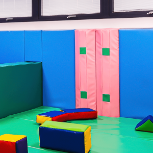 Vibrating Bumpas in a Soft Play Room