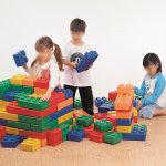 Brick Me Adult Sensory Resources Size 25.5 x 12.5 x 6cm (largest block).