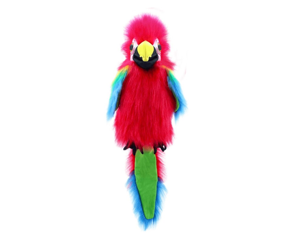 Amazon Macaw Autism Resources Size H40cm excluding the tail.
