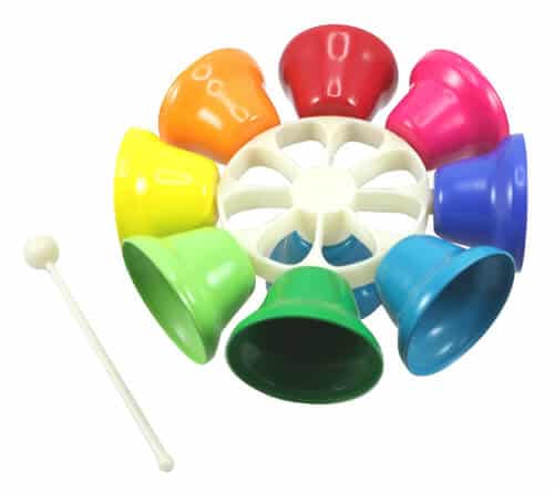 Carousel Musical Bells Sensory Toys Size H10.5 x Dia 21cm