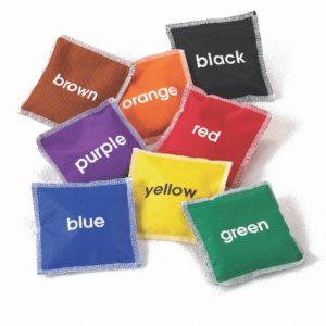Colour Name Beanbags Sensory At Home Size 10cm