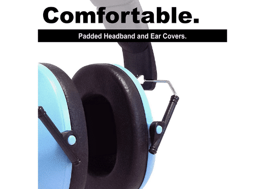 Ear Defenders Autism Resources Size H10 x W12cm (folded); H17 x W13cm (opened)