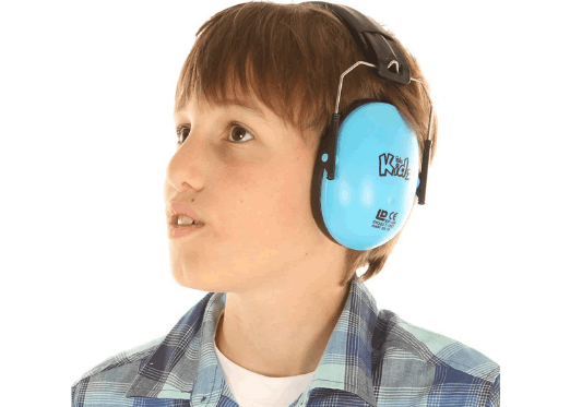 Ear Defenders Autism Resources Size H10 x W12cm (folded); H17 x W13cm (opened)