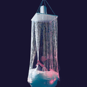 Fibre Optic Waterfall Multi-Sensory Equipment Size 60 x 60 x 200cm