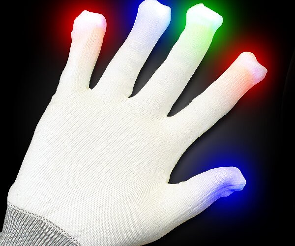 Magic LED Glove Developmental Size 21 x 10cm