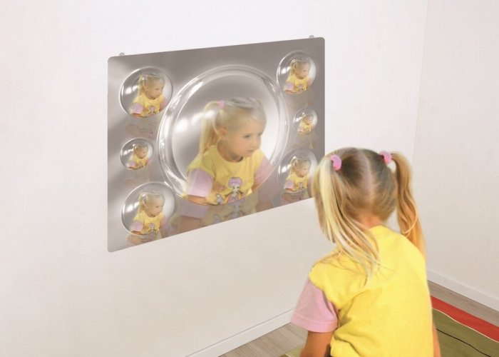 Multi-Effect Mirrors – Set of 4 Sensory Toys Size 30 x 40cm