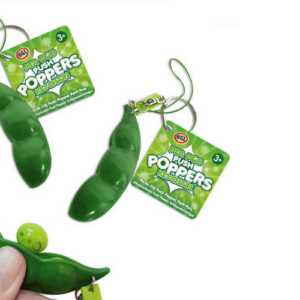 Pea Pod Push Popper Fidget Toy Adult Sensory Resources Size 5cm