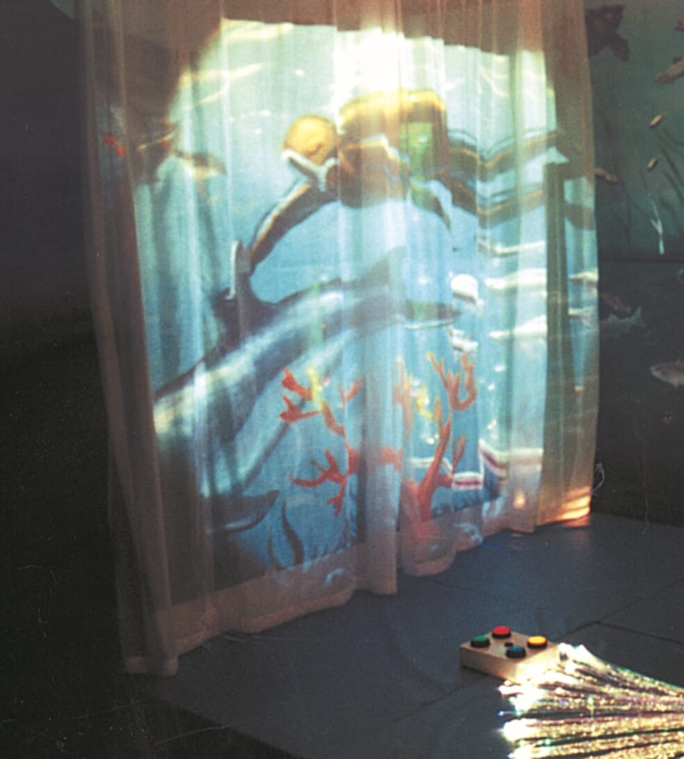 Projection Curtain Multi-Sensory Equipment Size H244 x W213cm
