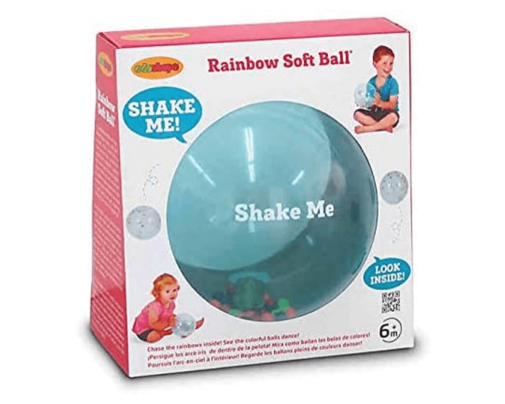 Rainbow Soft Ball Sensory Toys Size 18cm