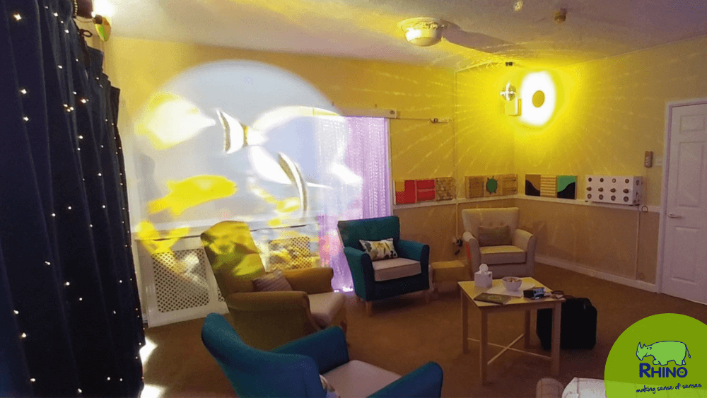 Sensory Lounge in a Care Home