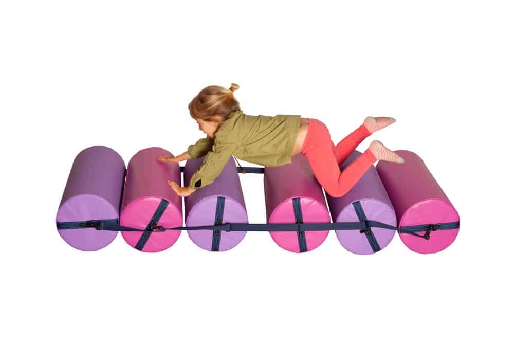 Sliding Foam Rollers Activity Trails Size 132 x 60 x 22cm