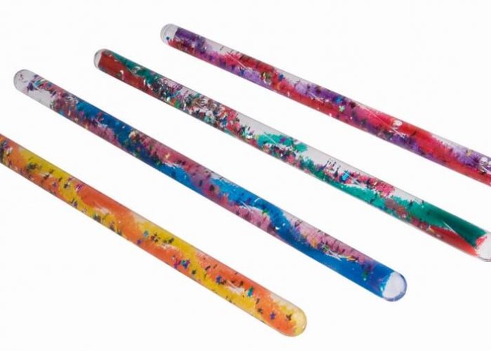 Spiral Glitter Wand Autism Resources Size L30cm