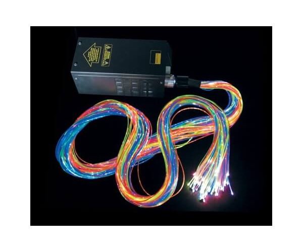 UV Fibre Optic Side Glow – 100 Tails 2m Multi-Sensory Equipment Size 2m